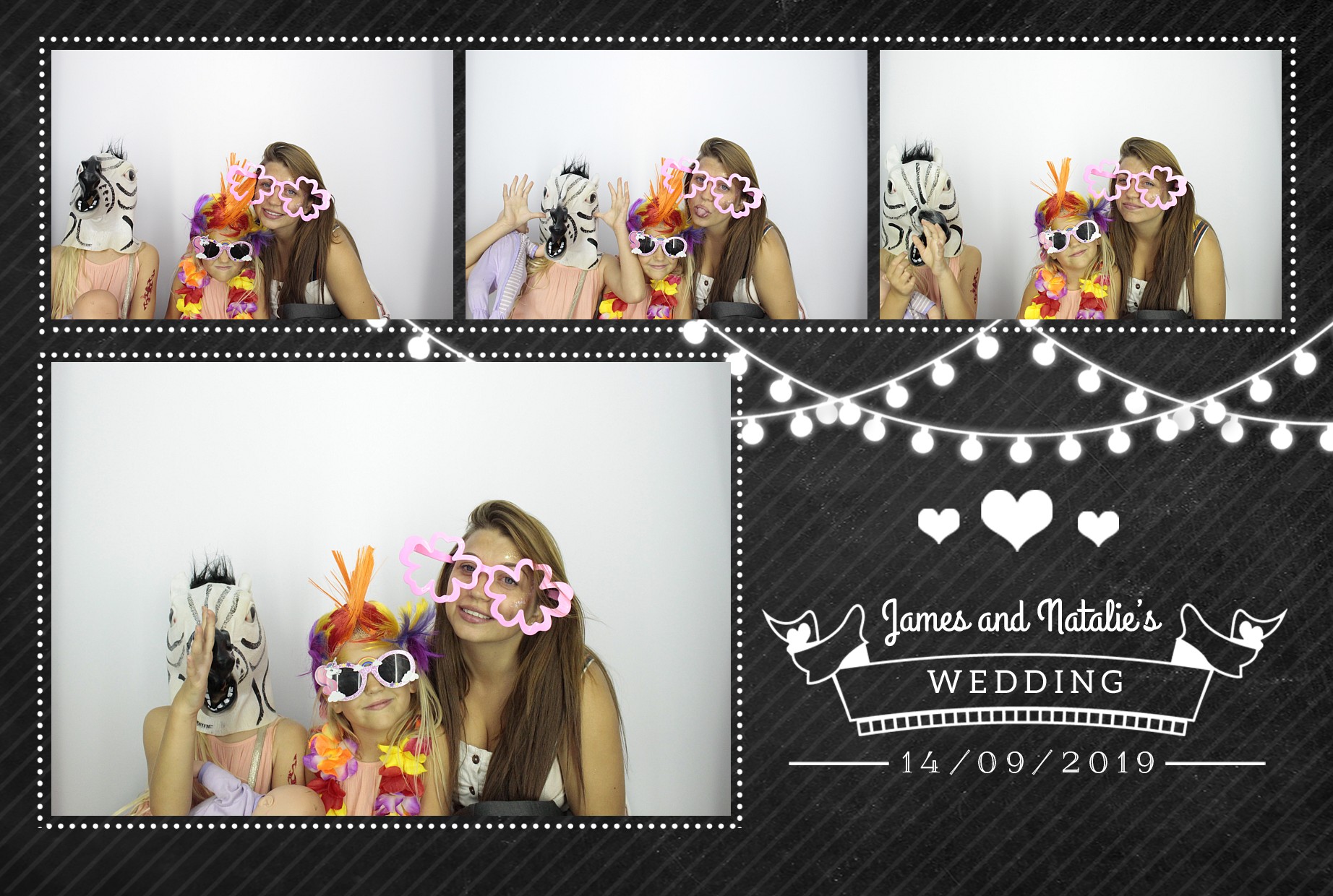 James and Natalie’s Wedding | View more photos from the event at gallery.myphotoboothexperience.co.uk/u/MyPhotoBoothExperienceLtd/James-and-Natalie’s-Wedding